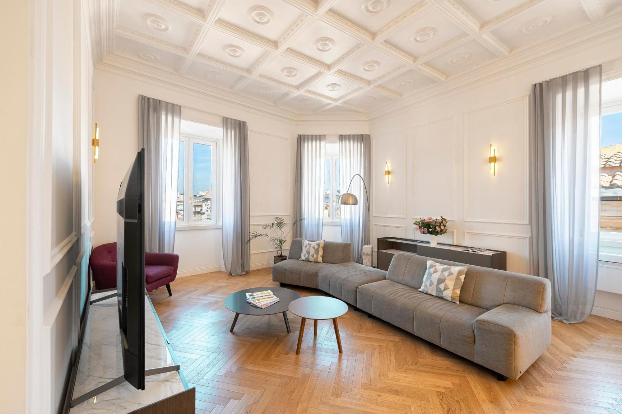 Sjr Luxury Apartment Trevi Fountain روما المظهر الخارجي الصورة